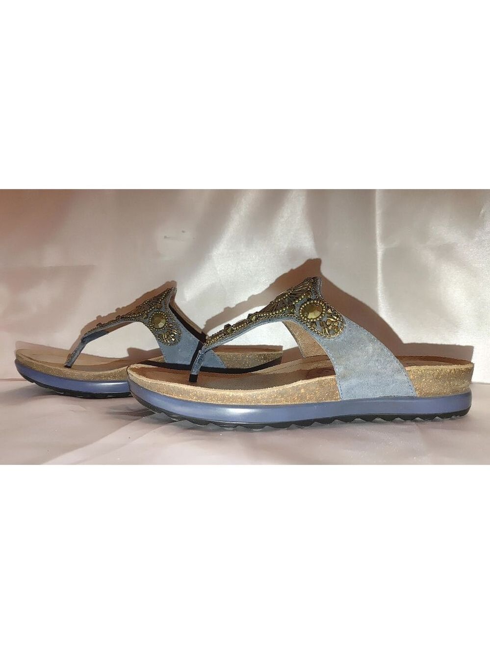 Dansko Pamela Embellished Thongs Size 38 - Picture 3 of 8
